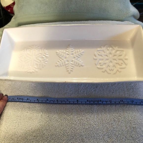 Snowflake serving dish - Picture 2 of 4